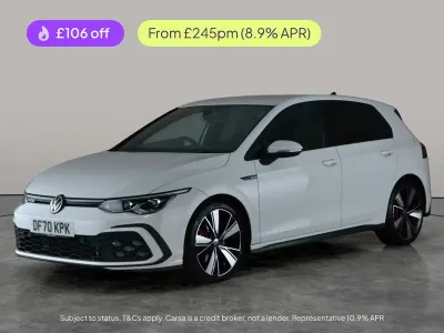 Used VW Golf VII GTD 200 HP (147 kW) 2021 White Hatchback