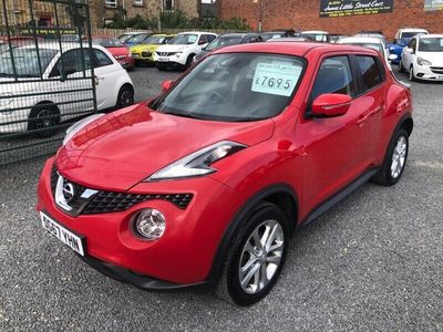 Used Nissan Juke Acenta 2017 Red SUV