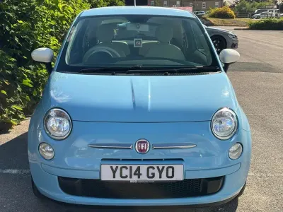 Used Fiat 500 S 69 HP (50 kW) 2014 Blue Hatchback