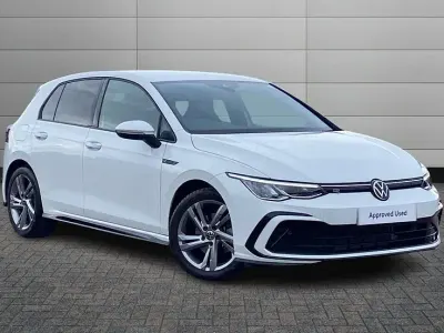 Used VW Golf VIII R-line 130 HP (95 kW) 2023 White Hatchback