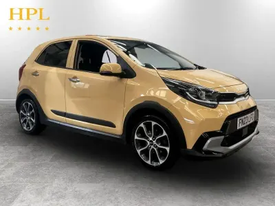 Used Kia Picanto X-Line 66 HP (48 kW) 2023 Yellow Hatchback
