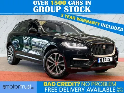 Used Jaguar F-Pace R-Sport 180 HP (132 kW) 2018 Black SUV