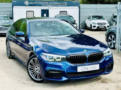 Begagnad BMW 520 M Sport 2019 Blå Sedan