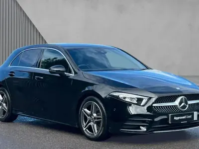 Used Mercedes A180 Executive 116 HP (85 kW) 2019 Cosmos black metallic