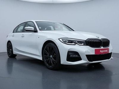 White Used 2019 BMW 330e M Sport Sedan | £17,980 (Fair price)