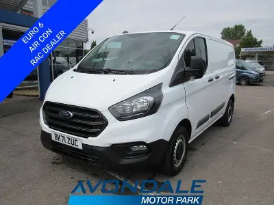 Used Ford Transit Custom 105 HP (77 kW) 2021 White Van
