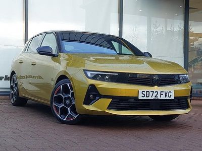 Yellow Used 2022 Vauxhall Astra GS Line Hatchback | £17,498 (Fair price)
