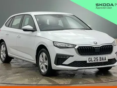 Used Skoda Scala SE 116 HP (85 kW) 2025 White Hatchback