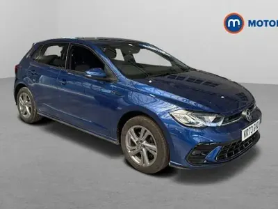Used VW Polo R-line 110 HP (80 kW) 2023 Blue Hatchback