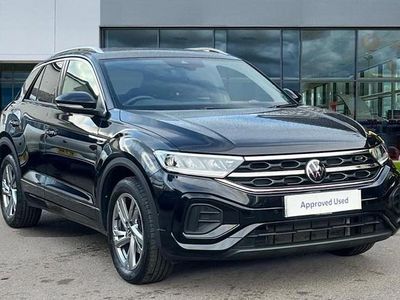 Used VW T-Roc R-line 150 HP (110 kW) 2022 Black  SUV