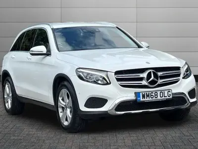 Used Mercedes GLC220 168 HP (123 kW) 2019 Polar white SUV