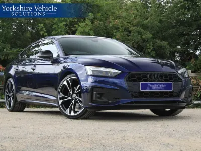 Used Audi A5 Sportback Black Edition 2022 Blue Hatchback
