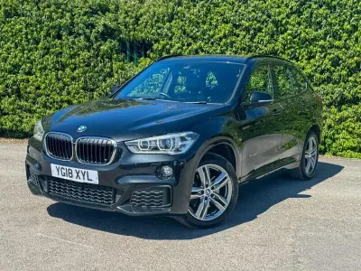 Used BMW X1 M Sport 192 HP (141 kW) 2018 Black SUV