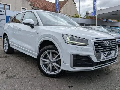 Used Audi Q2 S-Line 150 HP (110 kW) 2018 White SUV