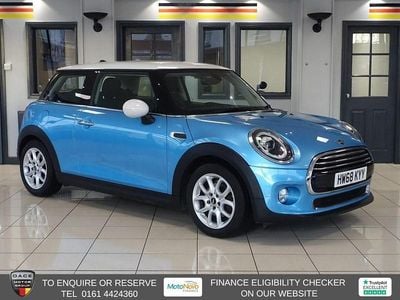 Blue Used 2018 Mini Cooper Hatch Hatchback | £10,440 (Good price)