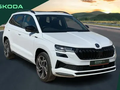 New Skoda Karoq SportLine 150 HP (110 kW) 2026 White SUV
