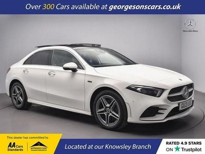 White Used 2021 Mercedes A250 AMG Line Premium Plus Sedan | £16,500 (A bit pricey)