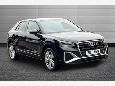 Mythos black Used 2021 Audi Q2 S-Line SUV | £21,350 (Fair price)