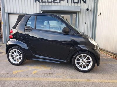 Used Smart ForTwo Cabrio Passion 2012 Black Cabriolet