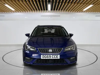 Used Seat Leon ST XCELLENCE Lux 150 HP (110 kW) 2019 Blue Estate