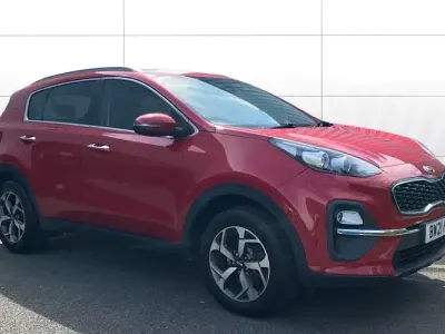 Used Kia Sportage 132 HP (97 kW) 2021 Red SUV
