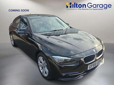 Used BMW 320 Sport Line 2016 Black Sedan