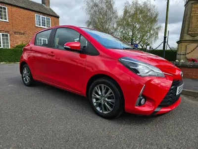 Used Toyota Yaris 2019 Red Hatchback