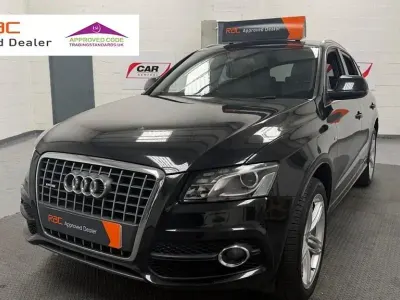 Begagnad Audi Q5 S-line plus 211 HK (155 kW) 2012 Svart SUV