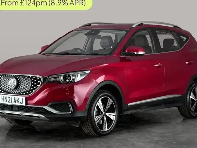 Used MG ZS Exclusive 105 kW (143 HP) 2021 Red SUV
