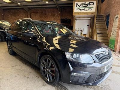 Used Skoda Octavia vRS 2014 Black Hatchback