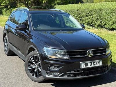 Second-hand VW Tiguan SE 125 CP (91 kW) 2018 Negru SUV