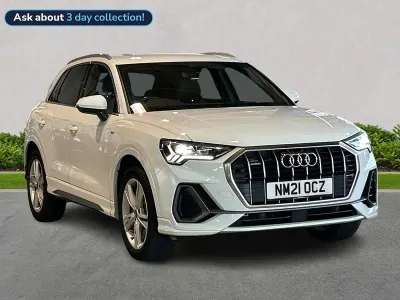 Begagnad Audi Q3 S-Line 190 HK (139 kW) 2021 Vit SUV