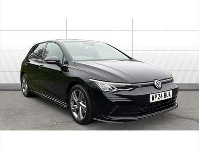 Used VW Golf VIII R-line 150 HP (110 kW) 2024 Black Hatchback