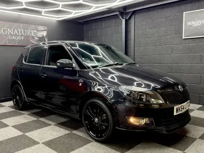 Used Skoda Fabia 105 HP (77 kW) 2014 Black Hatchback