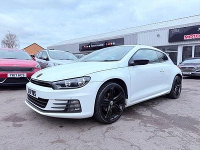 White Used 2015 VW Scirocco R-line Coupe | £9,875 (Fair price)