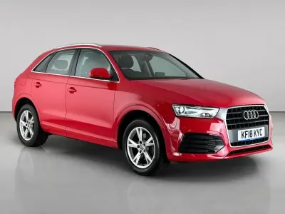 Used Audi Q3 S-Line 150 HP (110 kW) 2018 Red SUV