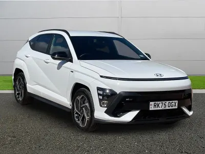 Second-hand Hyundai Kona N Line 129 CP (94 kW) 2025 Alb SUV
