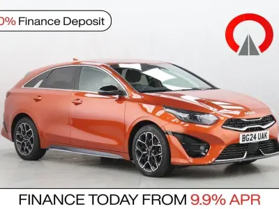 Begagnad Kia ProCeed GT-Line 158 HK (116 kW) 2024 Orange Kombi