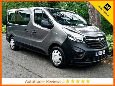 Używany Vauxhall Vivaro S 120 KM (88 kW) 2019 Szary Minivan
