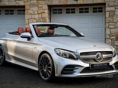 Silver Used 2020 Mercedes C43 AMG Premium Cabriolet | £31,995 (A bit pricey)