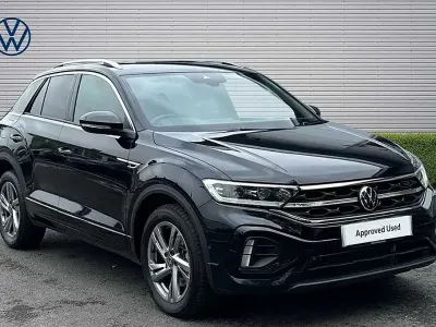 Used VW T-Roc R-line 150 HP (110 kW) 2025 Deep black pearl SUV