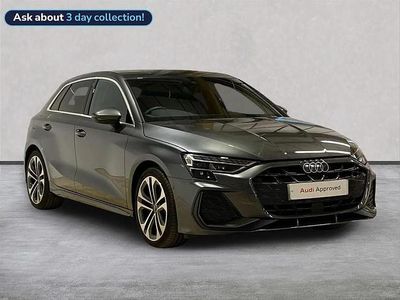 Used Audi A3 S-Line 150 HP (110 kW) 2024 Grey Hatchback