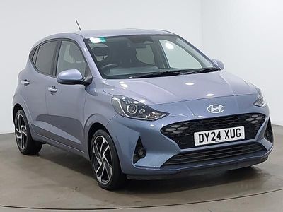 Used Hyundai i10 Premium 67 HP (49 kW) 2024 Blue Hatchback
