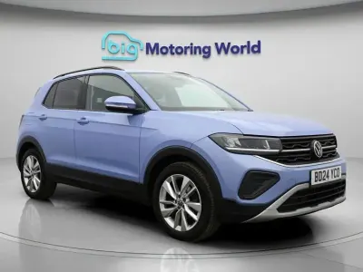 Used VW T-Cross Match 95 HP (69 kW) 2024 Blue SUV