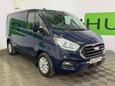 Second-hand Ford Transit Custom Limited 2022 Albastru