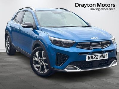Used Kia Stonic GT-Line 118 HP (86 kW) 2022 Blue SUV