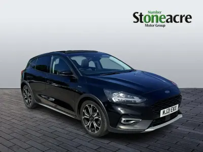 Used Ford Focus Active X 125 HP (91 kW) 2021 Black Hatchback