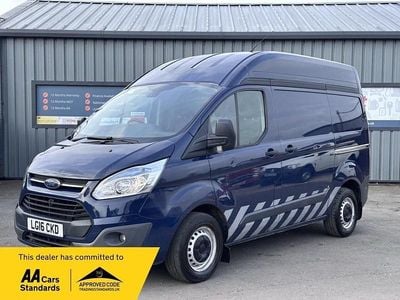Used Ford Transit Custom Trend 125 HP (91 kW) 2016 Blue Van