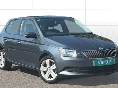 Used Skoda Fabia SE 110 HP (80 kW) 2016 Grey Hatchback