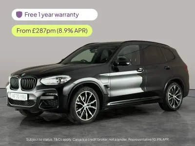 Used BMW X3 M Sport 292 HP (214 kW) 2020 Black SUV